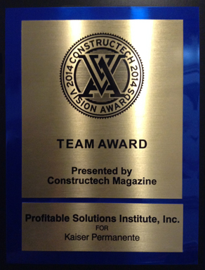 ConstruchTech Award 2014